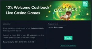 Bitcoin.com Games Welcome Bonus
