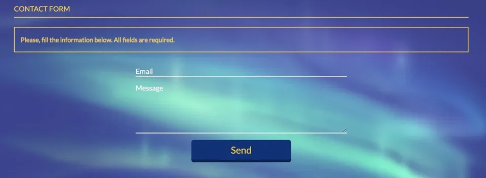 Konung casino support