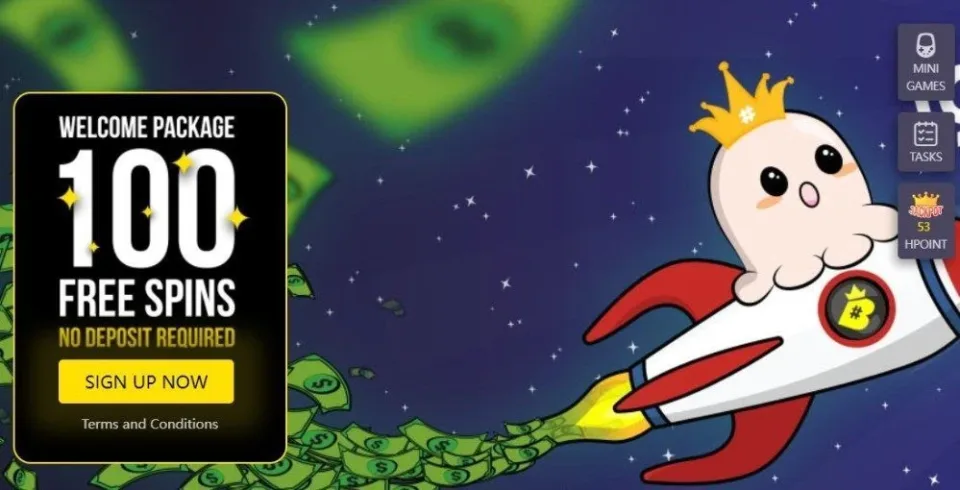 100 no deposit free spins
