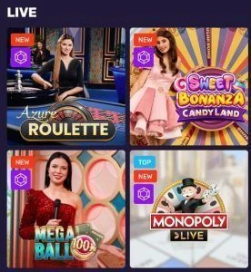 bitcoincasino live games