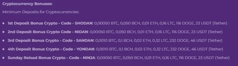 casitsu crypto bonus