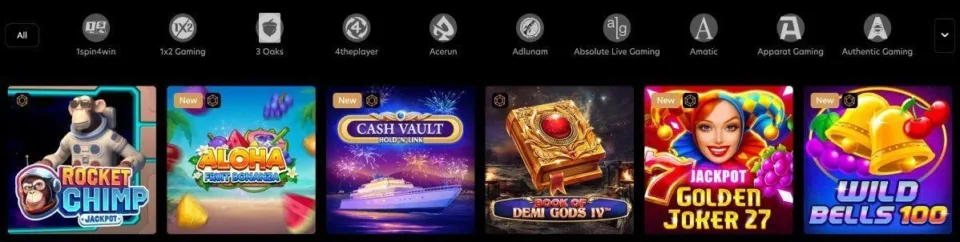 kingdom casino games