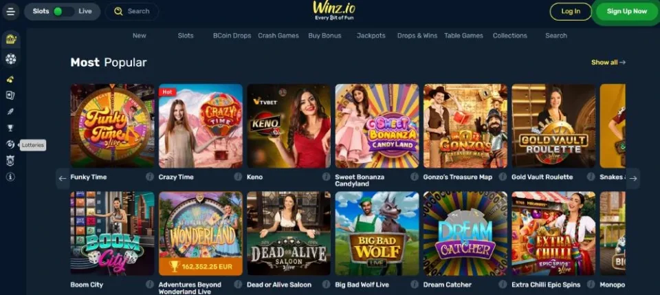 winz-io-casino-games