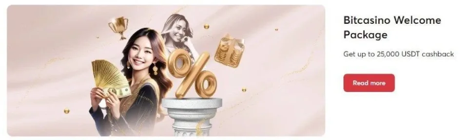 bitcasino.io welcome package