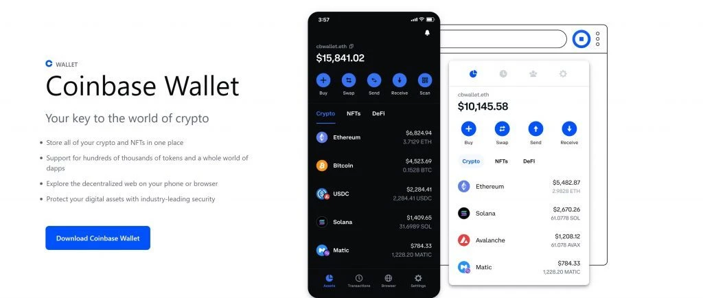 Coinbase wallet home dappGambl