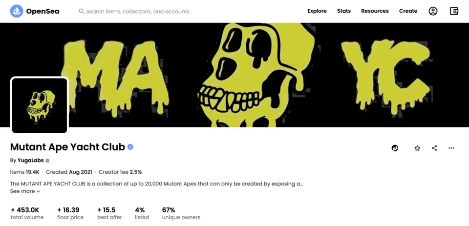 mutant-ape-yacht-club-dappgambl-priceS