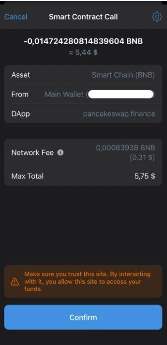 Pancakeswap smart contract_dappGambl
