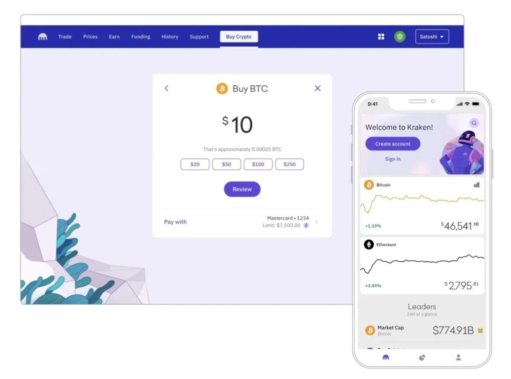 Kraken exchange devices