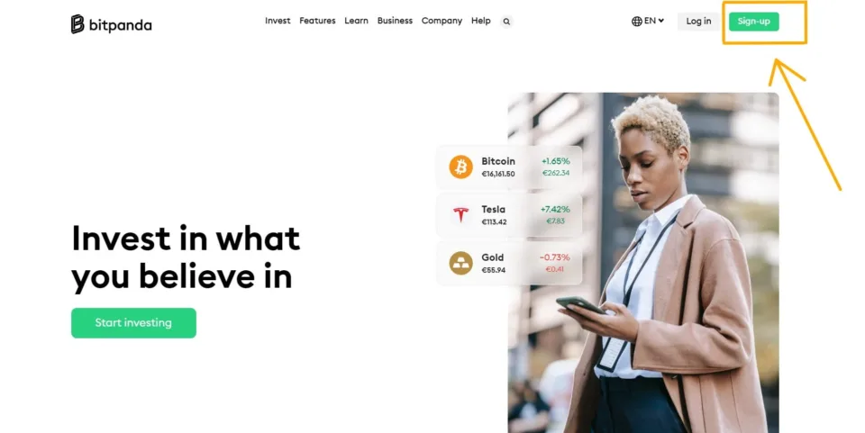 Bitpanda sign up_dappGambl-min