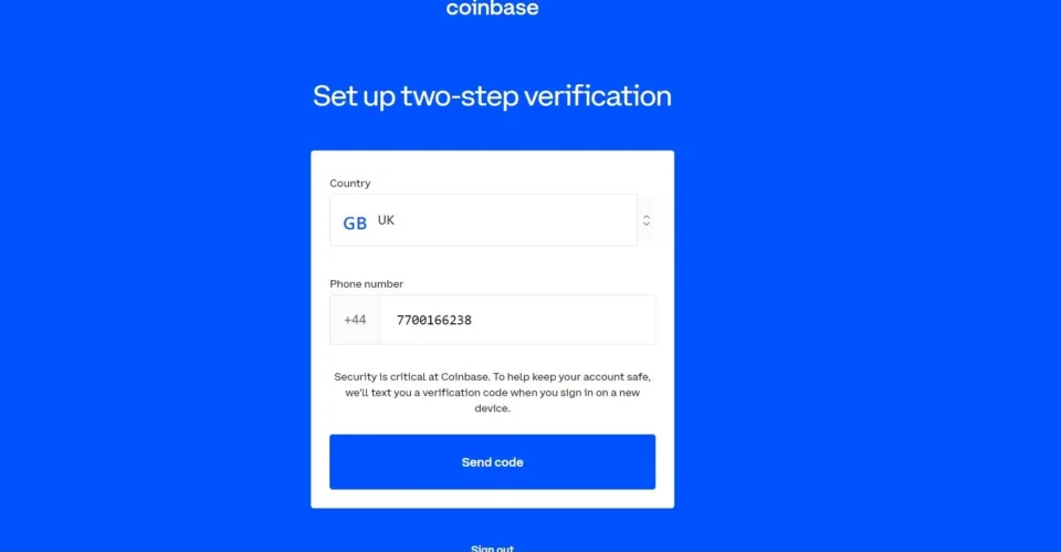Coinbase exchange phone verify dappGambl 4