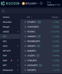 Kucoin review trading pairs