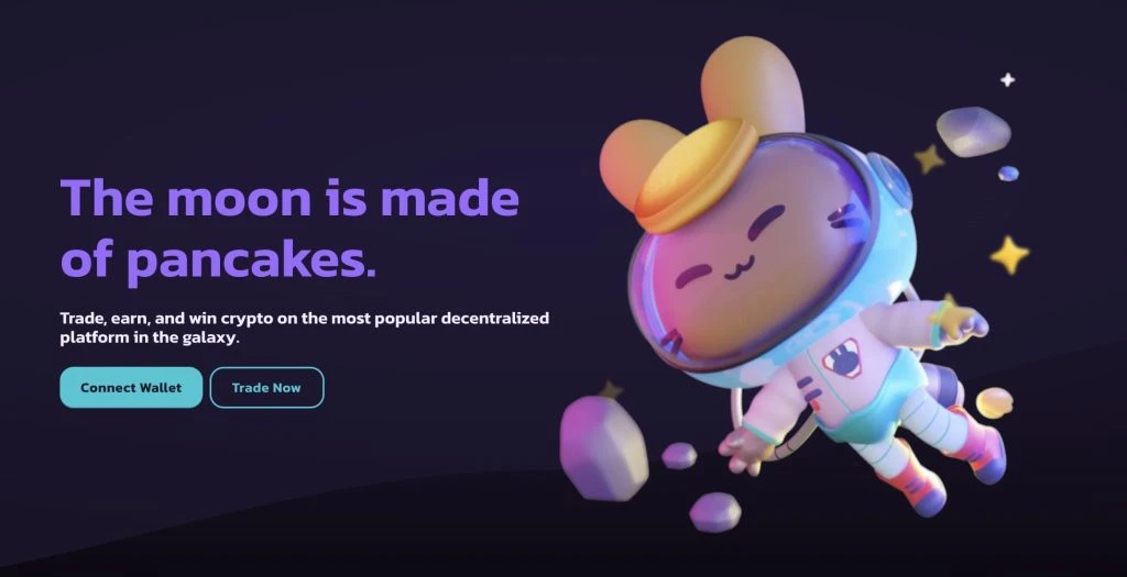 PancakeSwap exchange review homepage