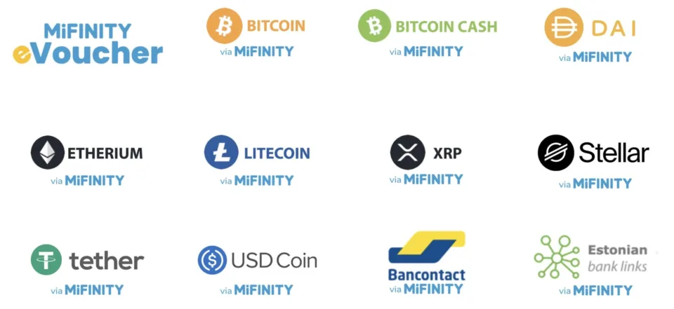 MiFinity ewallet review payment options