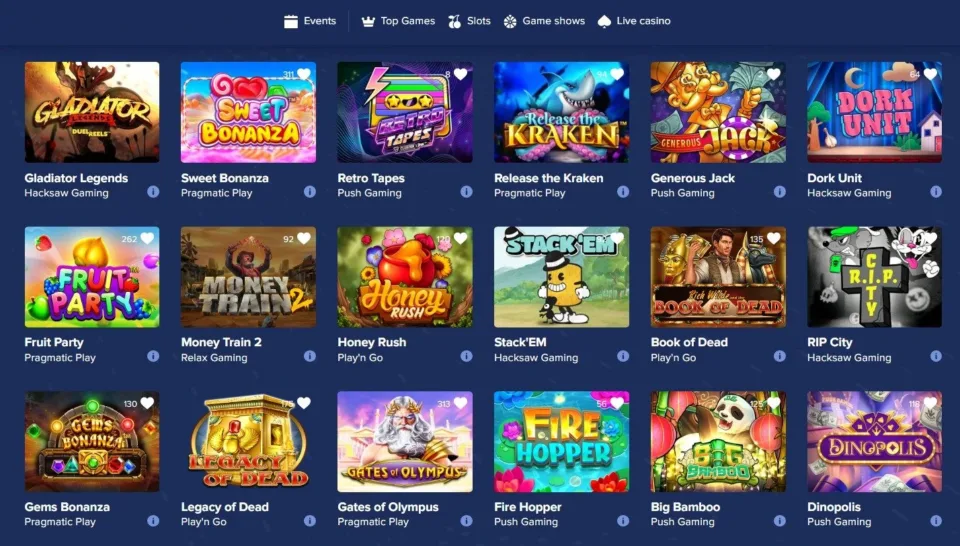 celsius-casino-game-selection