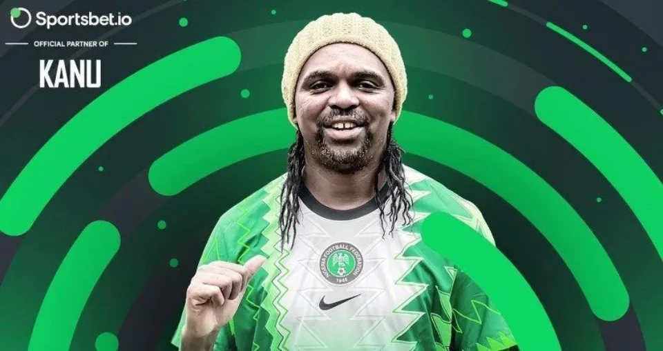 sportsbet.io and kanu nwankwo partnership