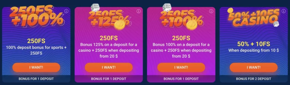 Mostbet bonuses