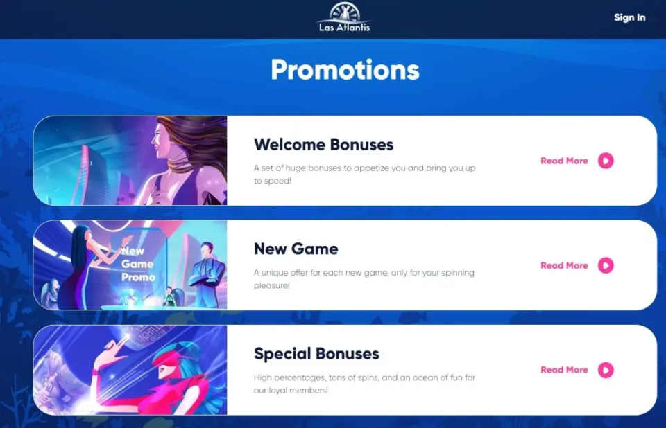 las atlantis promotions