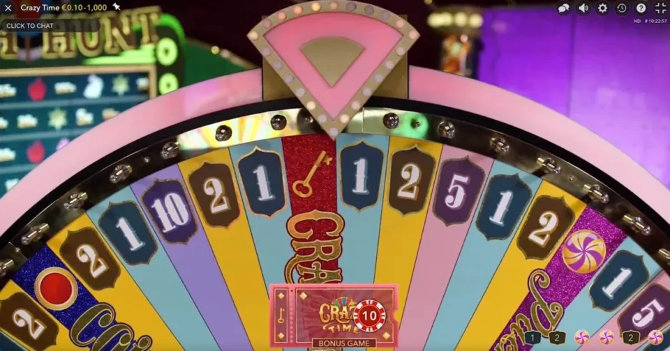 crazy time game pockets