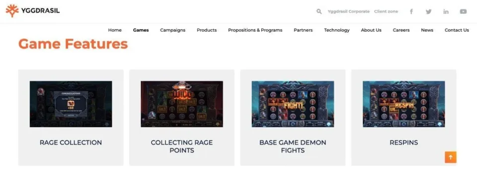 yggdrasil game features example