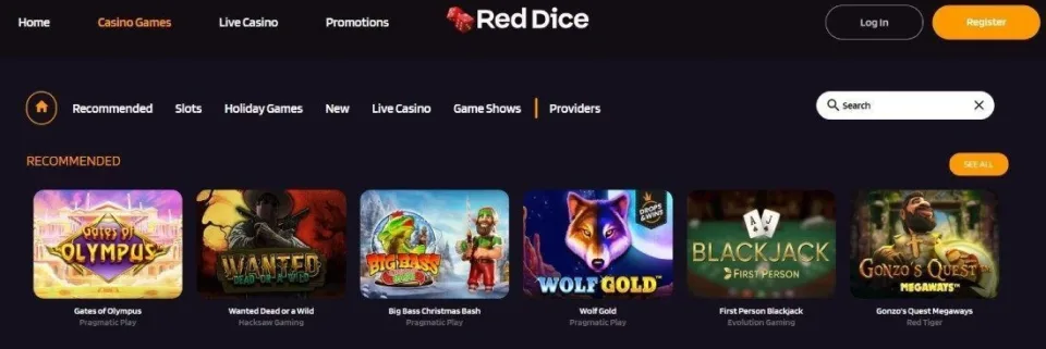 reddice games