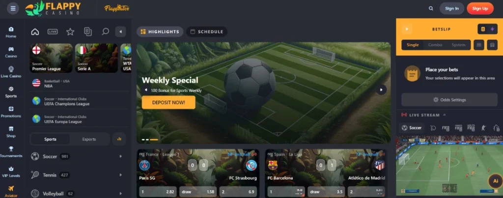 flappy casino sportsbook