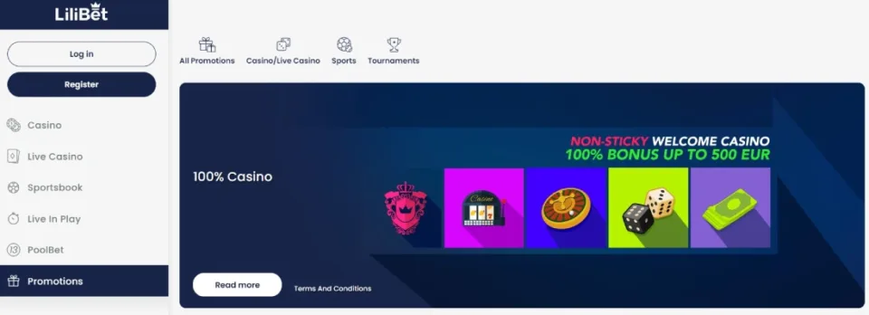 lilibet welcome bonus