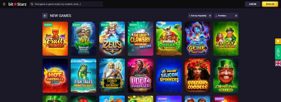 BitStarz Casino Games