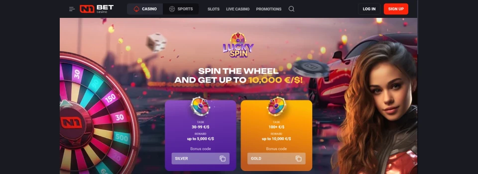 N1Bet Casino Lucky Spin