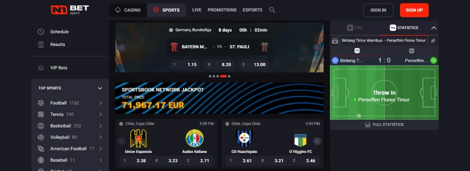 N1Bet Casino Sportsbook