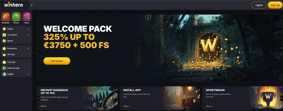 winhero welcome bonus