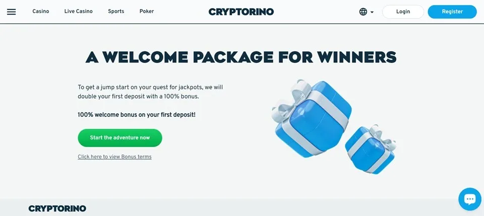 cryptorino welcome bonus